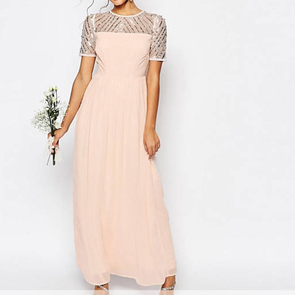 Asos Floor Length Prom Dress
